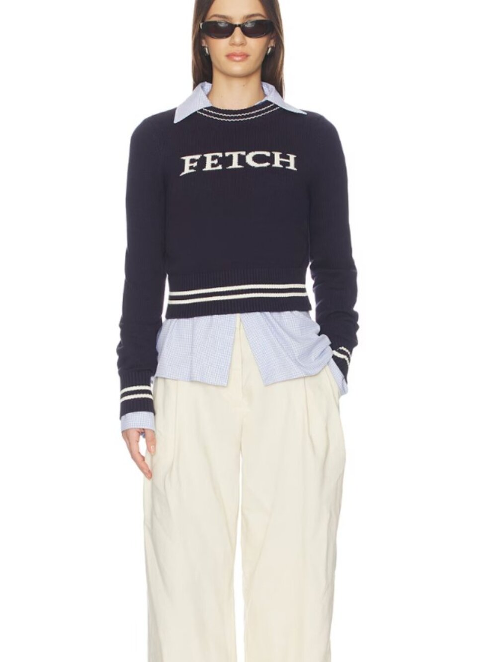 HOUSE OF SUNNY Fetch Crew Jumper/Sweater - NWT - UK Size 8 (US Size 2-4) - Picture 12 of 13